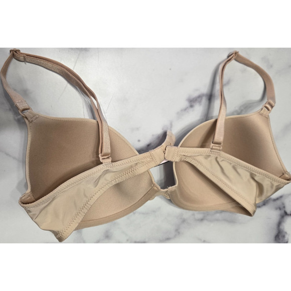 Victorias Secret Womens Push Up Demi Bra 34C Nude Wear Anywhere Underwire - Picture 5 of 7